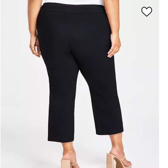 INC. International Concepts Plus Size Dress Capri Pants - Picture 3 of 9
